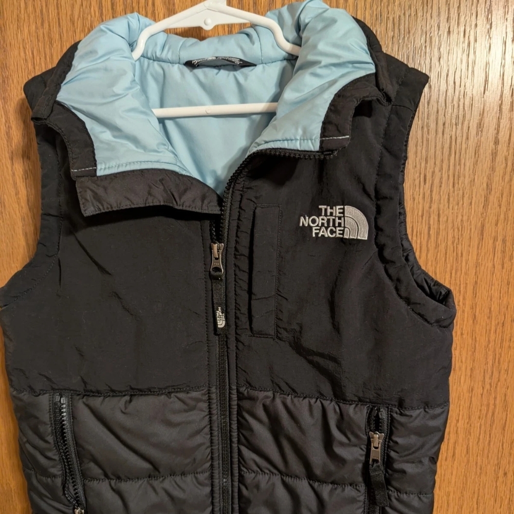The North Face Kids Black Puffer Vest